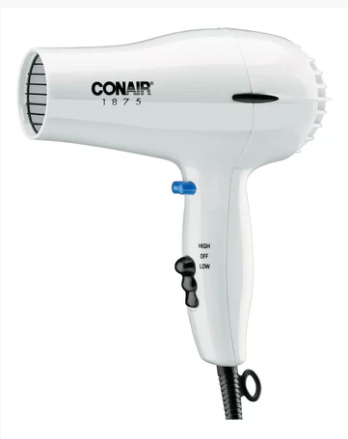 Secador De Pelo Compacto Blanco Conair 247w